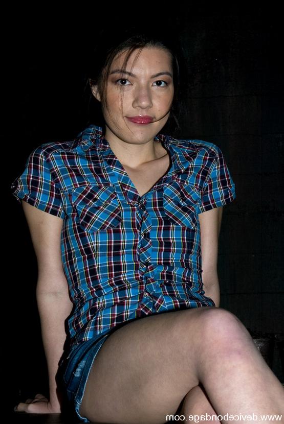15P Circe, an exotic college-age babe enjoys a rough BDSM session