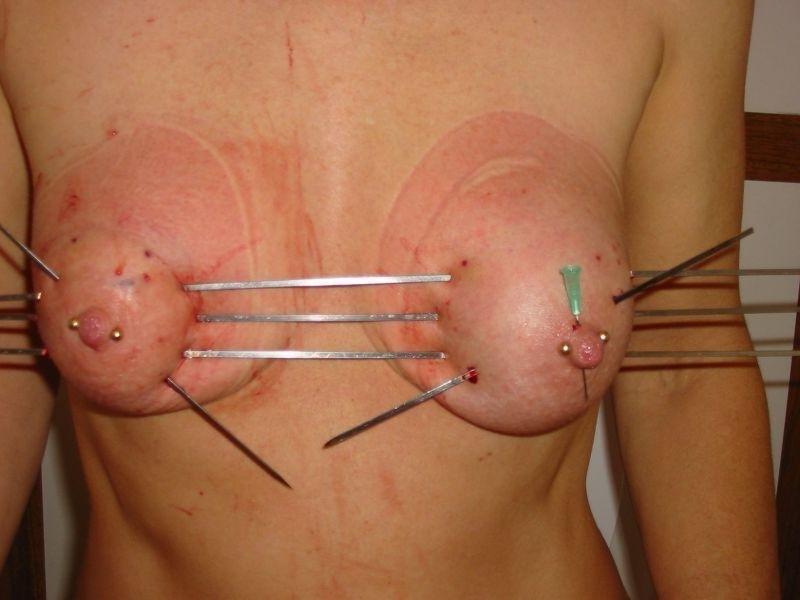18P extremely tortured and bondaged boobs