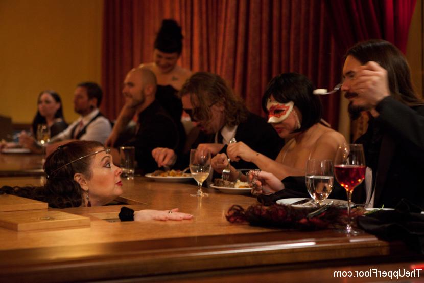 16P Krysta Kaos and friends at bdsm climax dinner and sex party