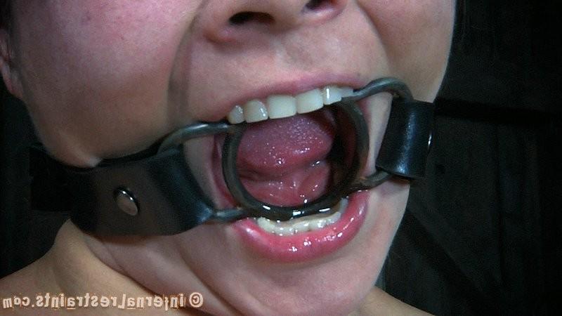 16P Nyssa Nevers bound in dungeon with the smell of bdsm sex