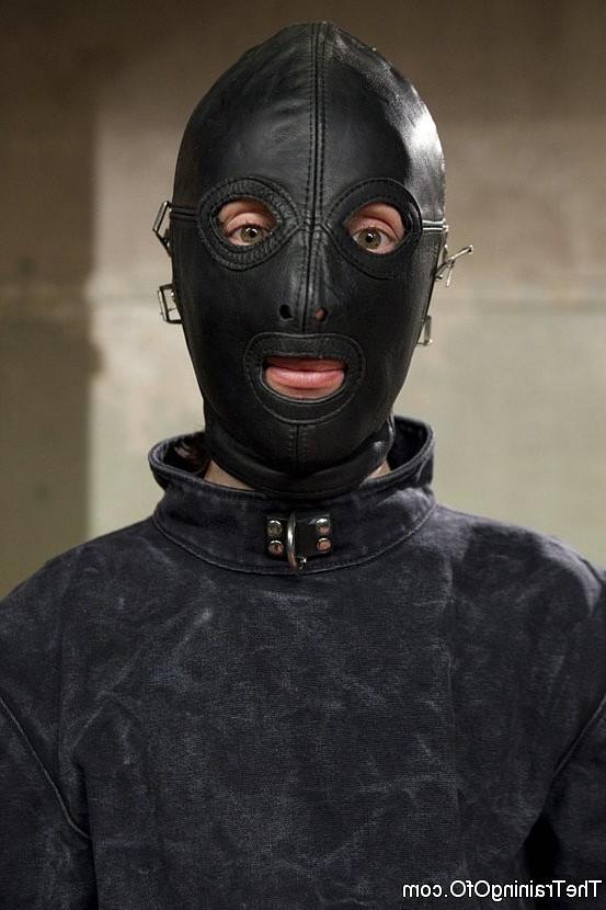 21P Ana Foxxx ebony babe bound at her first bdsm sex trainings day
