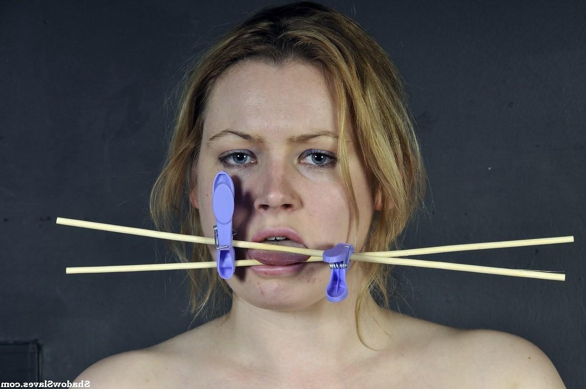 16P Extreme lesbian humiliation and bdsm of Amber West in face punishment and degrad