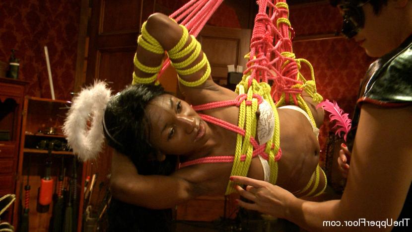 20P Odile at kinky bdsm party with masked guests fucking slavegirls