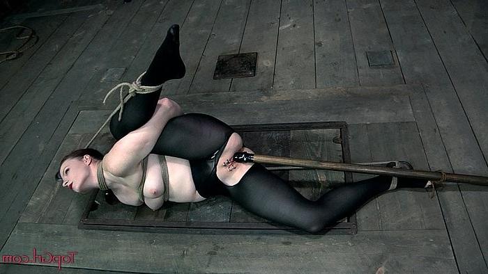 16P Claire Adams bdsm submissve is bound and begging