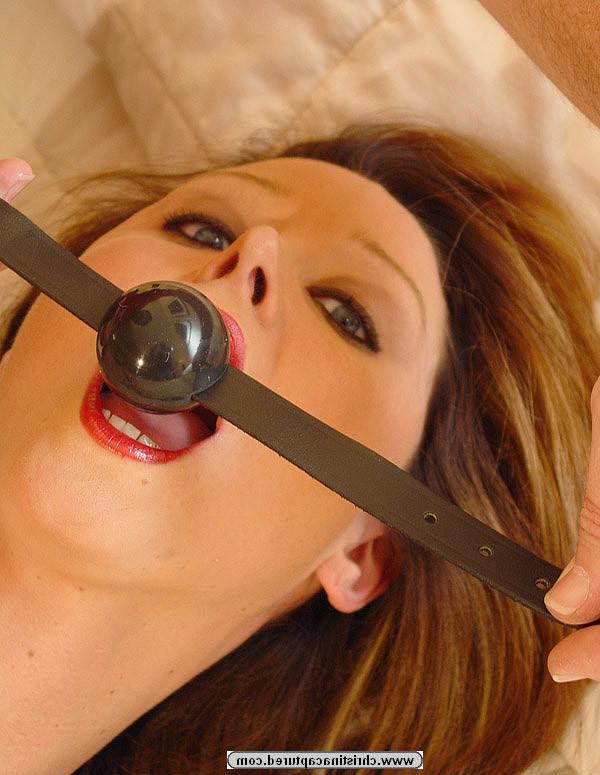 15P Big Titty Bondage Milf Gagged And Bound In Leather Straps Bdsm Fetish Freak