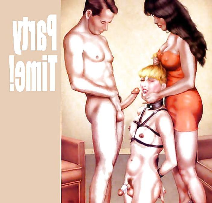 25P Cartoon Punishment And Humiliation