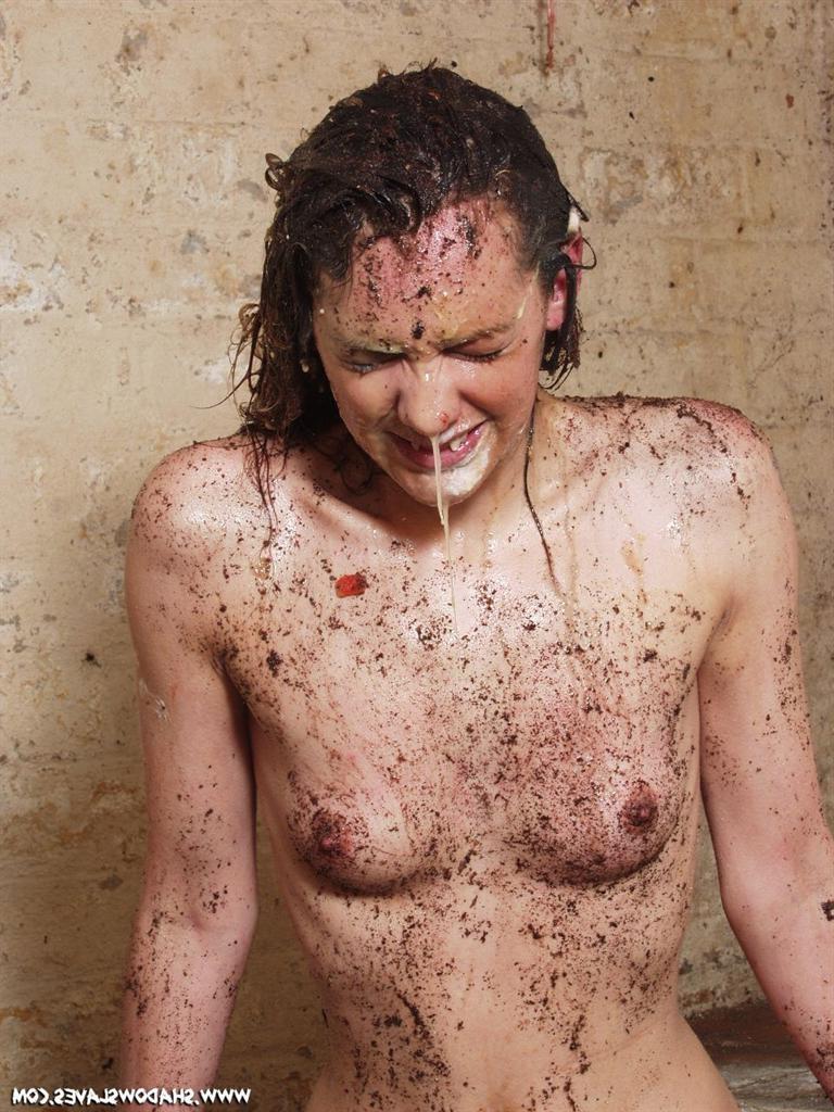 18P Extreme humiliation and messy bizarre degradation of dirty english submissive Em