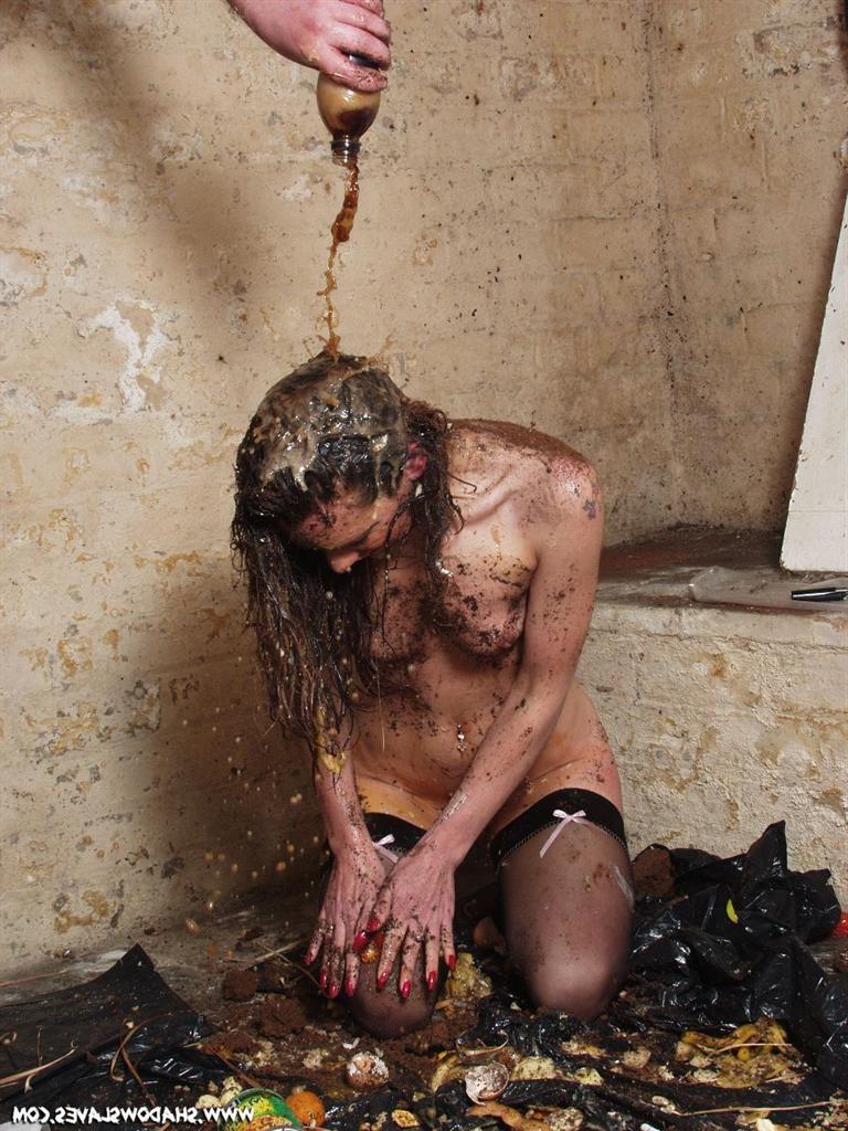 18P Extreme humiliation and messy bizarre degradation of dirty english submissive Em