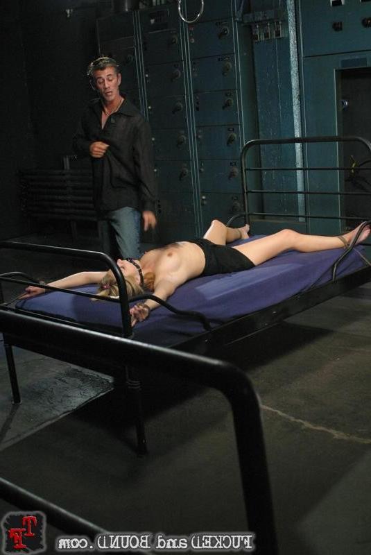 15P Helpless babe Lexi Belle gets tied up and BDSM drilled by Mark Frenchy