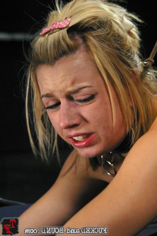 15P Helpless babe Lexi Belle gets tied up and BDSM drilled by Mark Frenchy