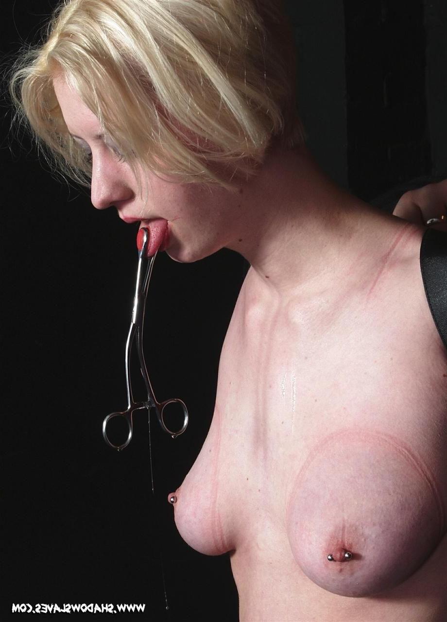 16P Breast tied blonde Cherry Torns extreme facial bdsm and degrading nose torments