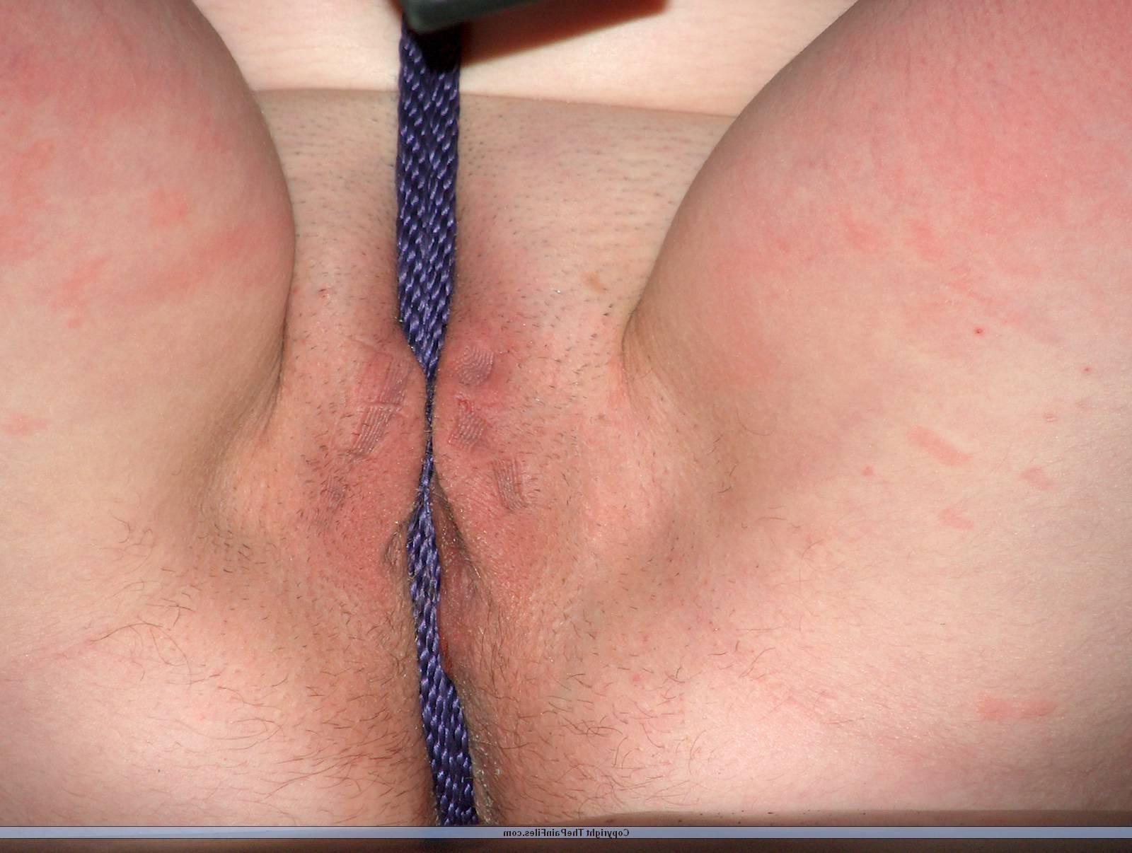 16P CC Jolies pussy whipping and gagged tit torments of the bound goth bdsm slavegir