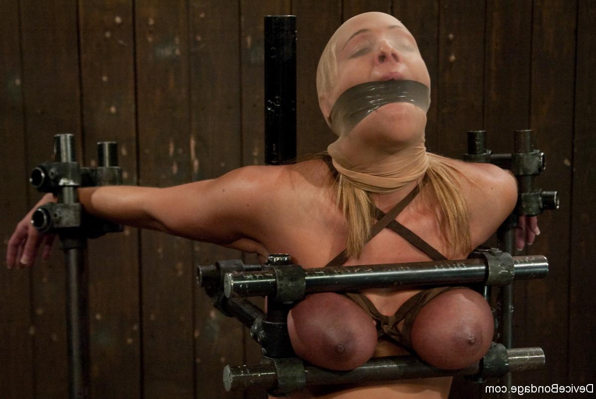 24P Beautiful babe in BDSM play restrained, caned, fucked, humiliated and pleased