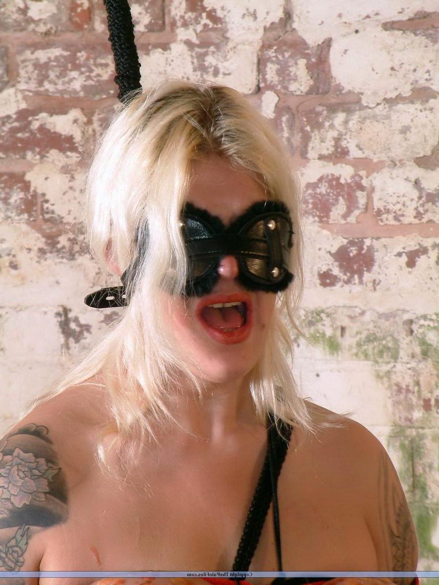 16P Busty blonde Cherrys breast bondage and extreme bdsm tit torments