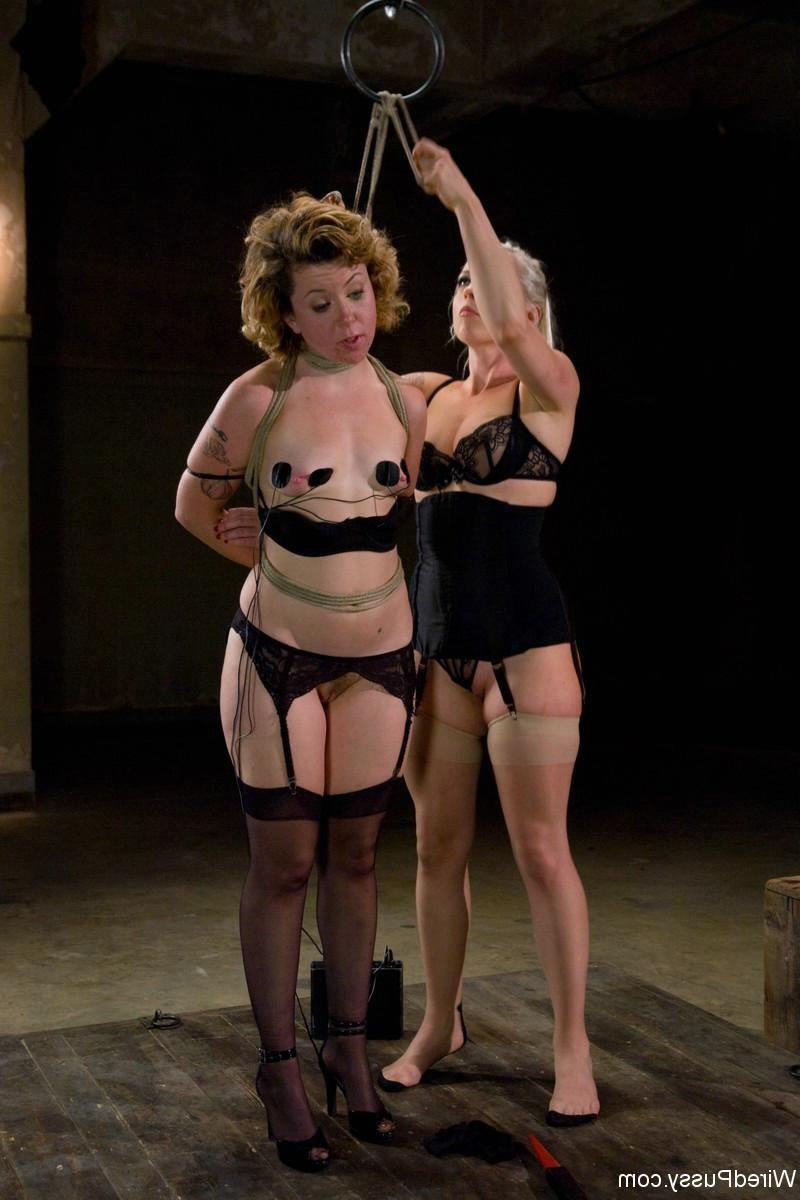 24P Hot lesbians BDSM sex action! 