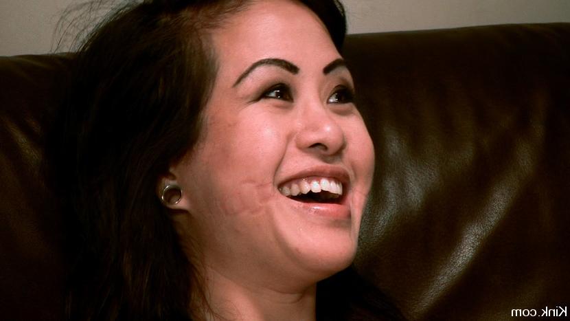 15P Cute local girl Anja gets her first BDSM interview