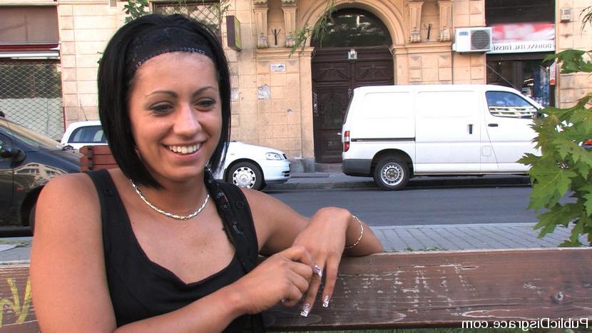 15P Lustful BDSM slut gets ass fucked on the street