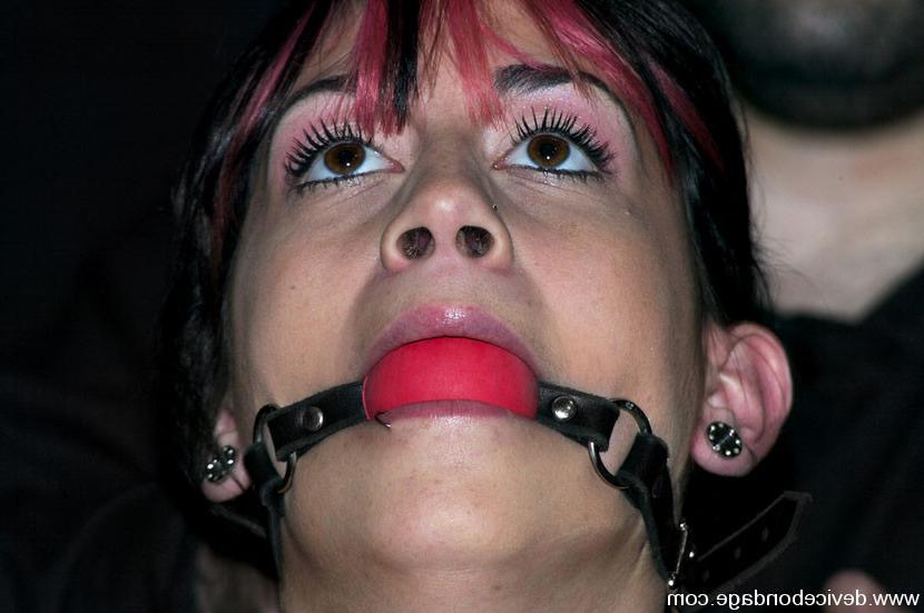 15P Kayden Faye put through routine of tough BDSM sex