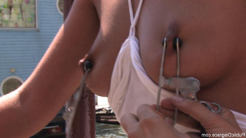 18P Public fucking with hot chick and outdoor BDSM