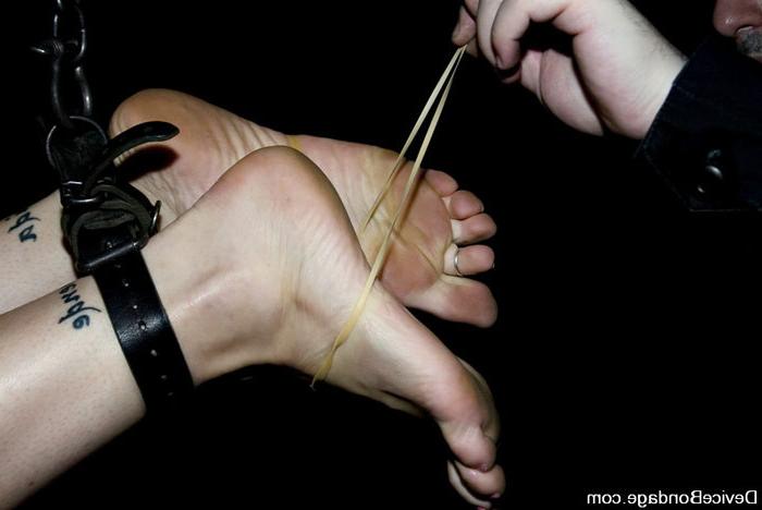15P BDSM sub Dylan gets bound and tortured by her male dom