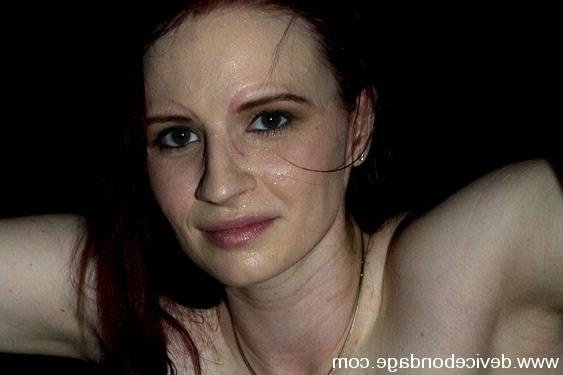 15P Claire Adams submits in a hard core live 3 babe BDSM event