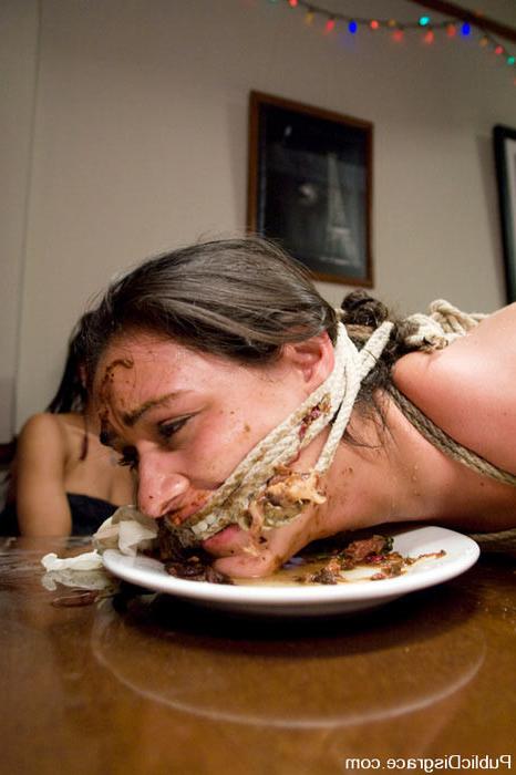 15P BDSM slave Charley Chase forced to fuck guests at a party