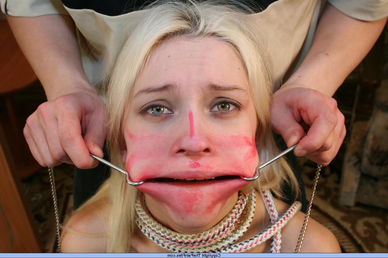 16P Bizarre facial bdsm and humiliating nose tormented