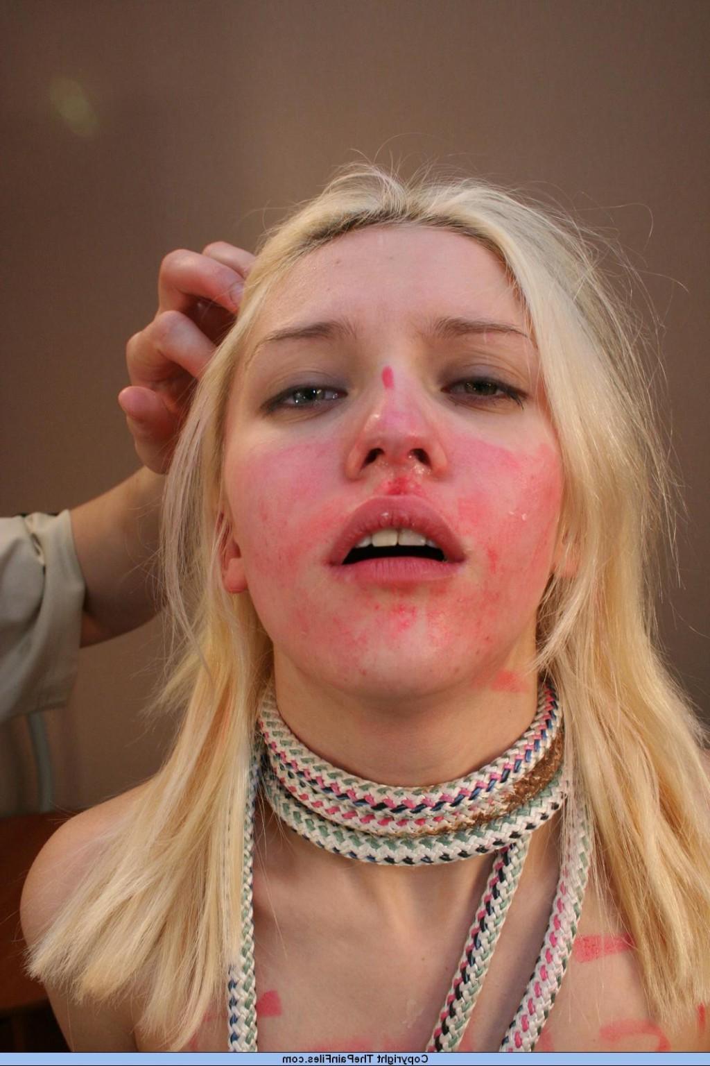 16P Bizarre facial bdsm and humiliating nose tormented