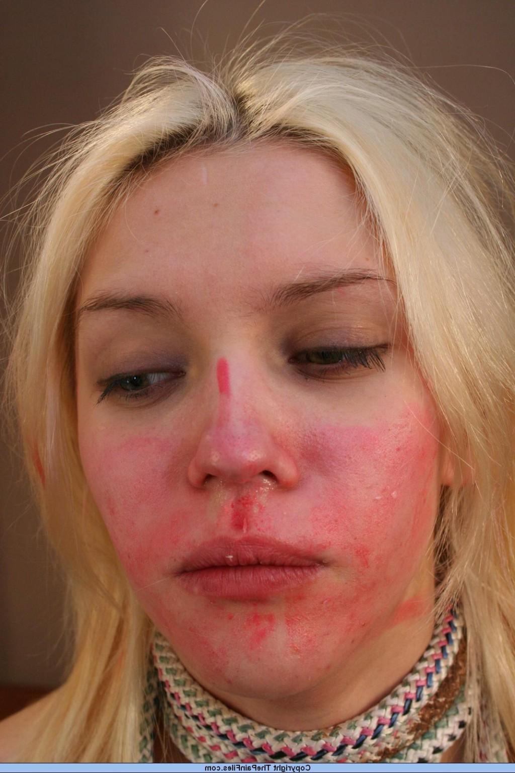 16P Bizarre facial bdsm and humiliating nose tormented
