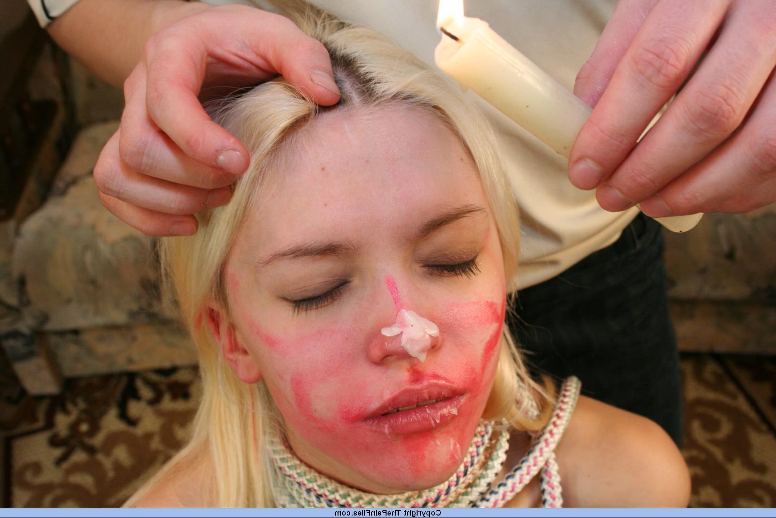 16P Bizarre facial bdsm and humiliating nose tormented