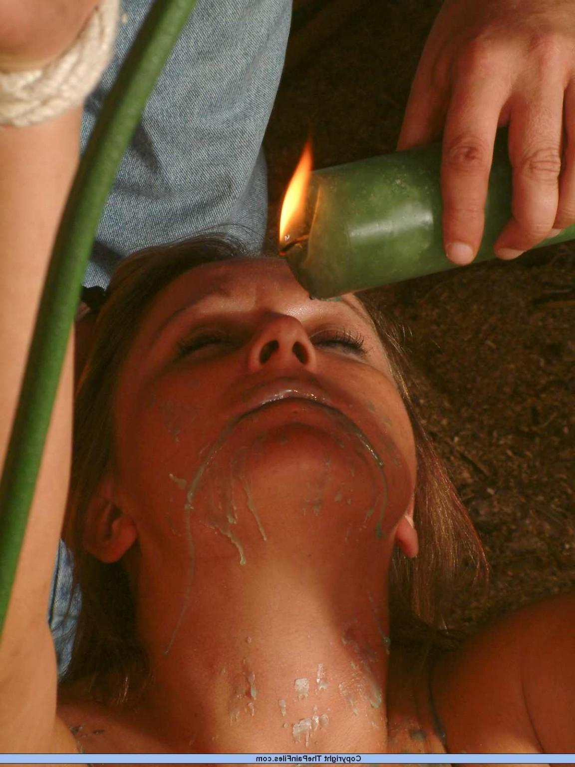 16P Busty bdsm slavegirl tied in the barn and punished