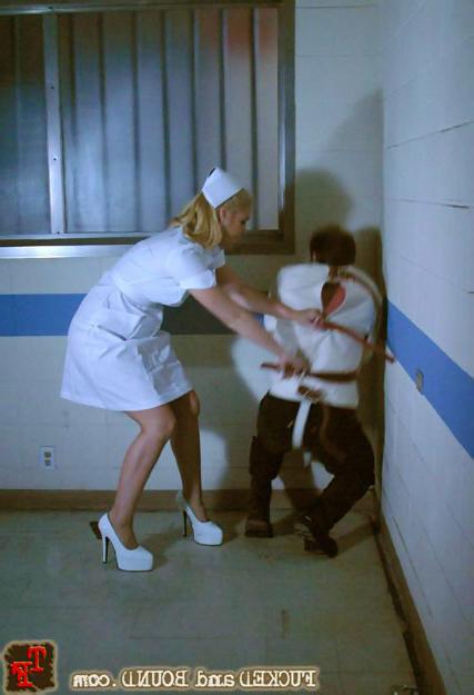 15P Patient binds nurse and gives her a rough fucking
