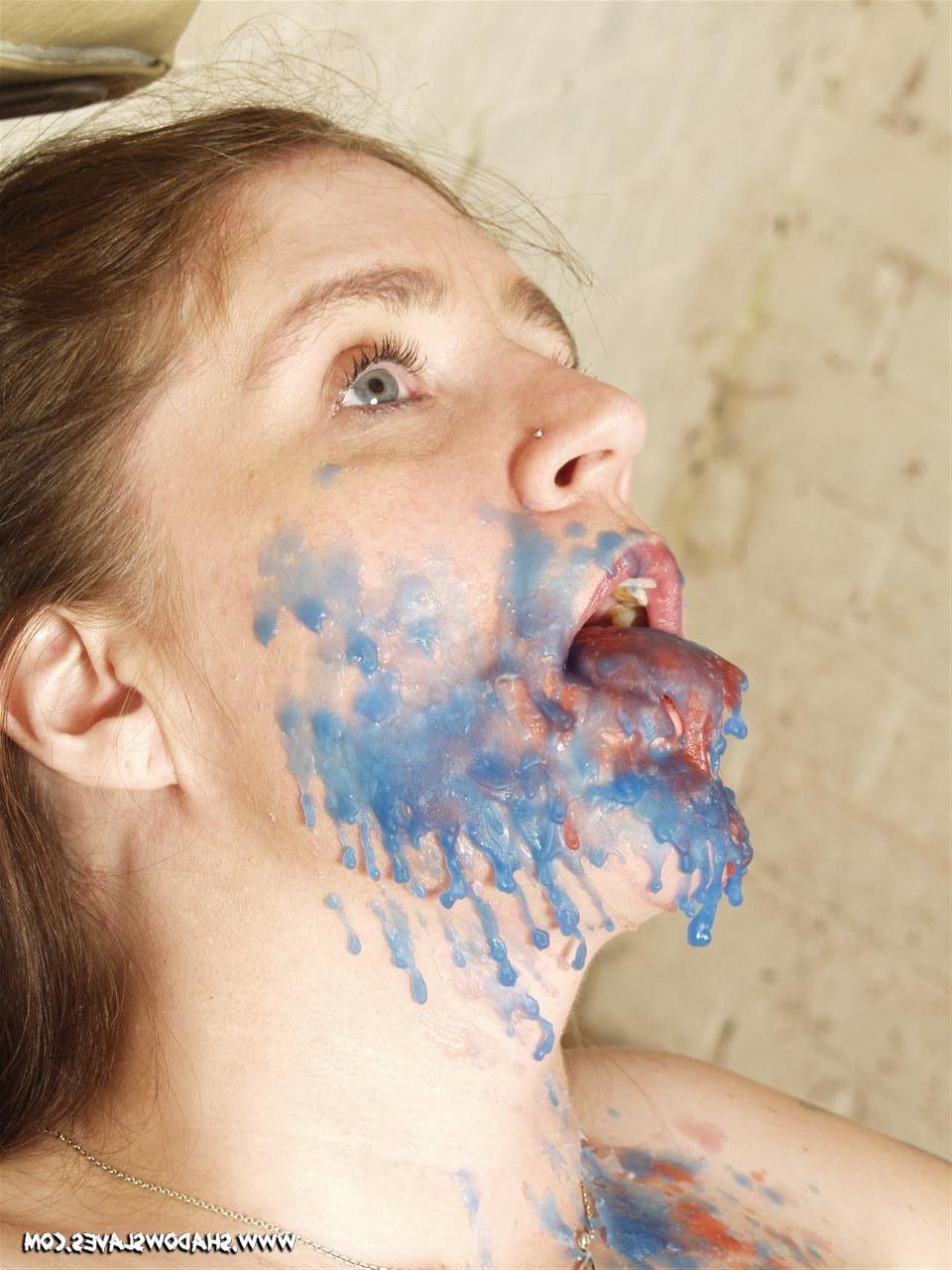 15P Mature BDSM wax play