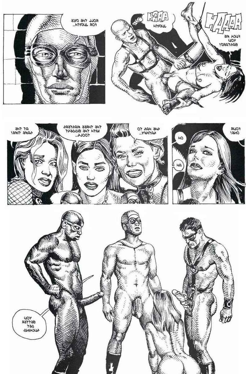 15P perfect breasts erotic bdsm orgy comic