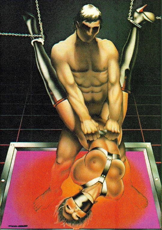 15P classic fetish bdsm drawings