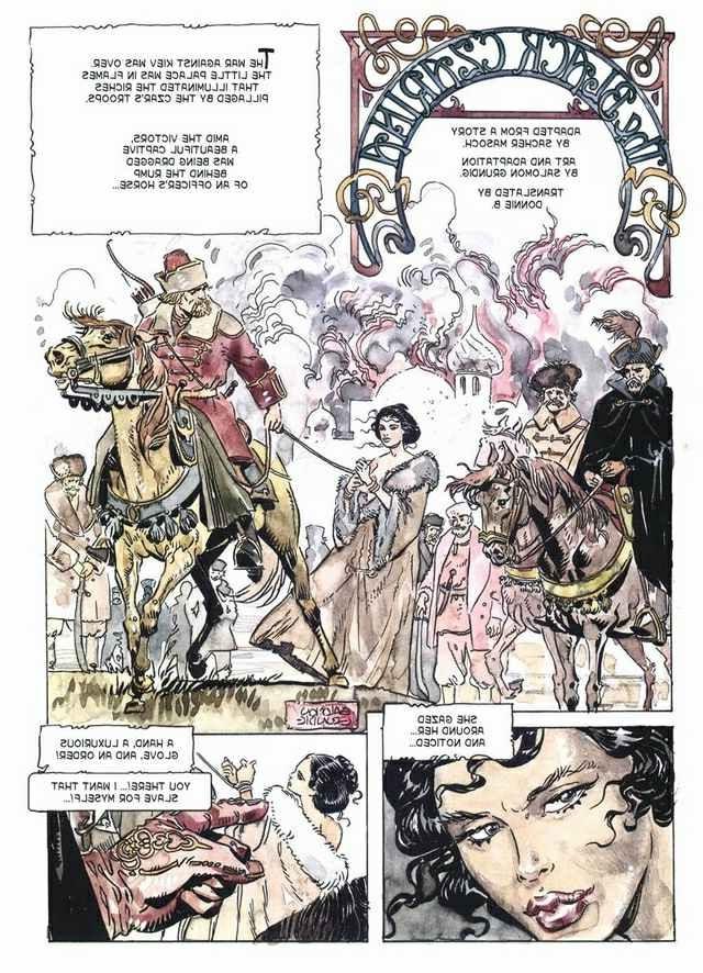 15P The Black Czarina classic bdsm comic