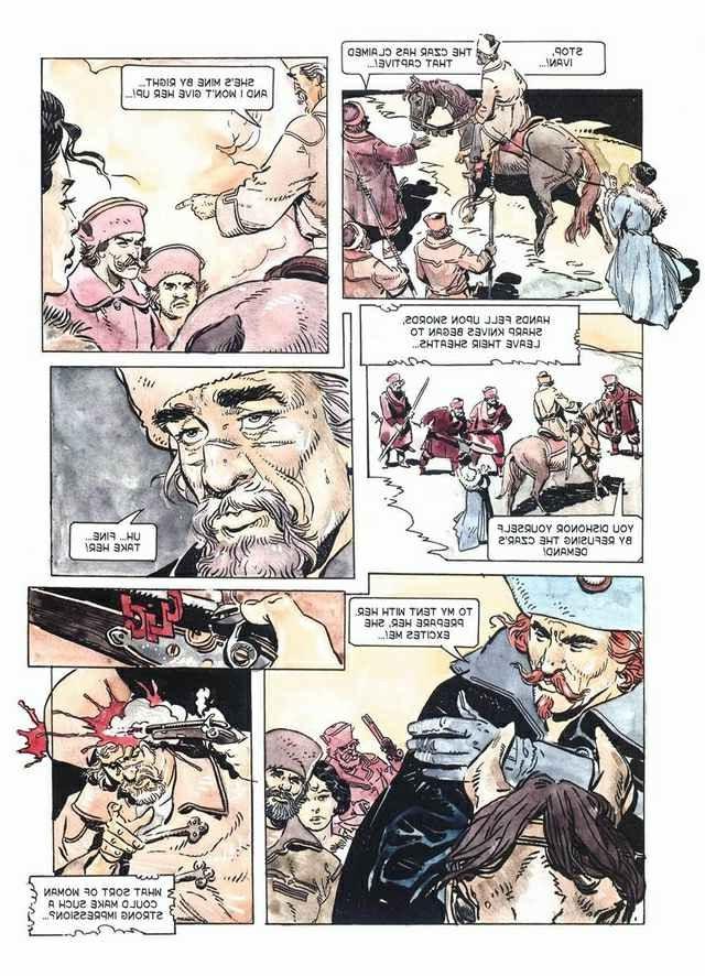 15P The Black Czarina classic bdsm comic