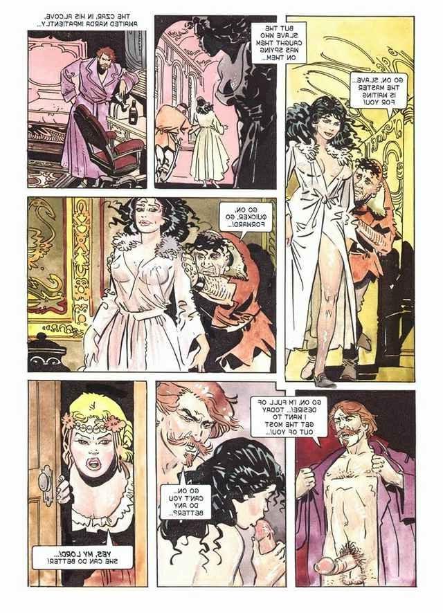 15P The Black Czarina classic bdsm comic