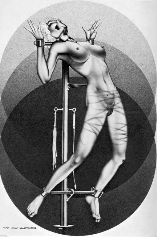 15P classic Robert Bishop bdsm artwork