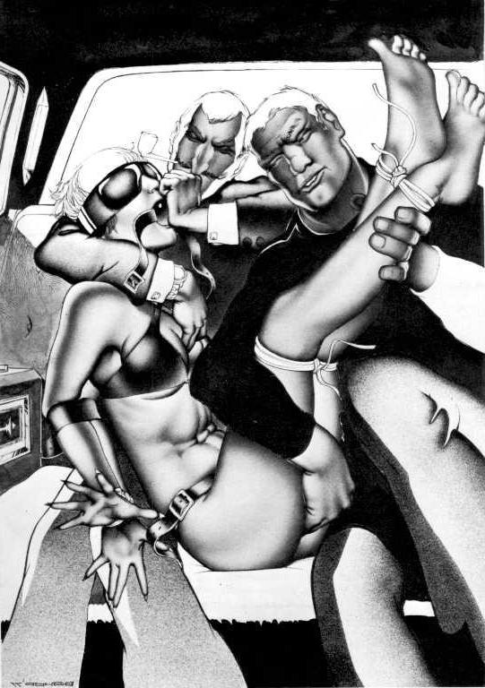 15P classic Robert Bishop bdsm artwork