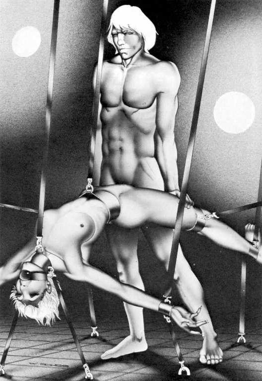 15P classic Robert Bishop bdsm artwork