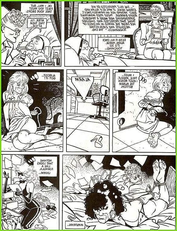 14P secret agent lesbian bdsm comic