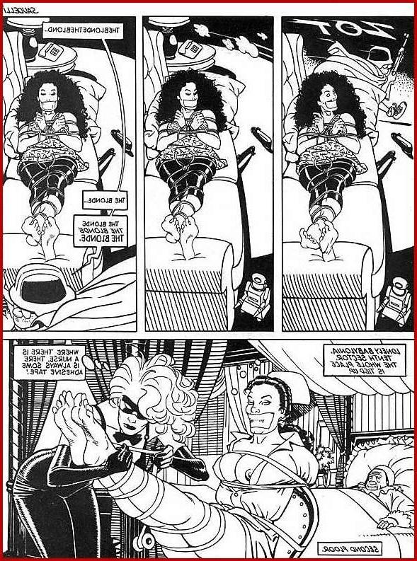 14P secret agent lesbian bdsm comic