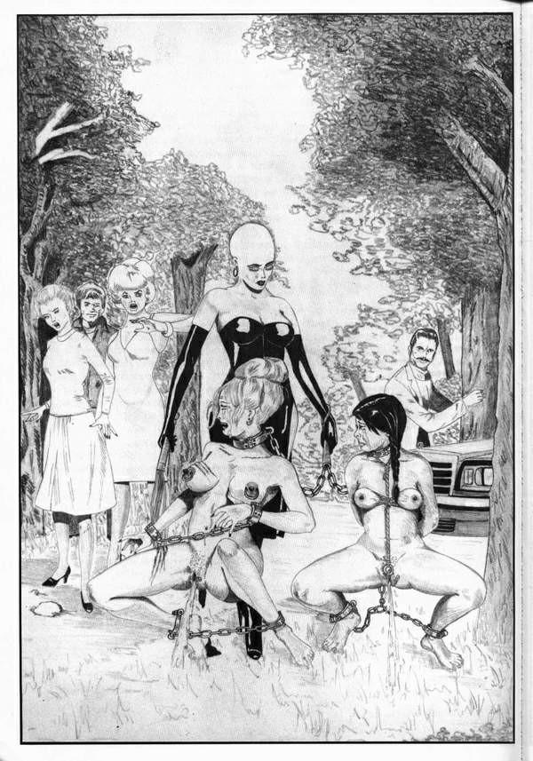 15P cruel female bdsm artwork