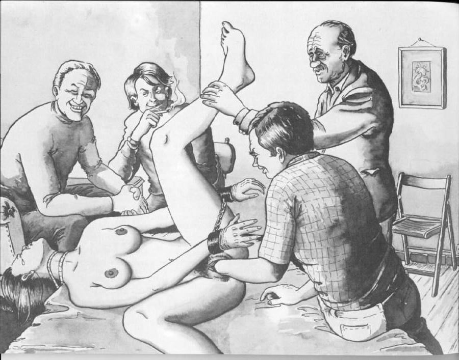 15P extremely evil bdsm artwork