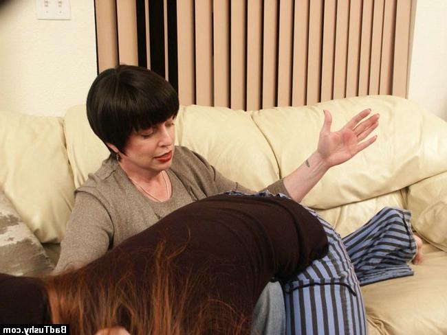 16P bdsm over the knee spanking