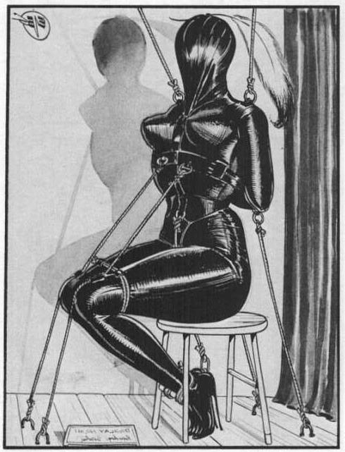 16P vintage bdsm artwork