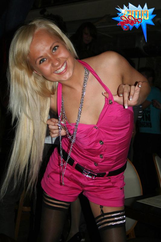 15P Flashing nice ass in tiny shorts in a crowded club