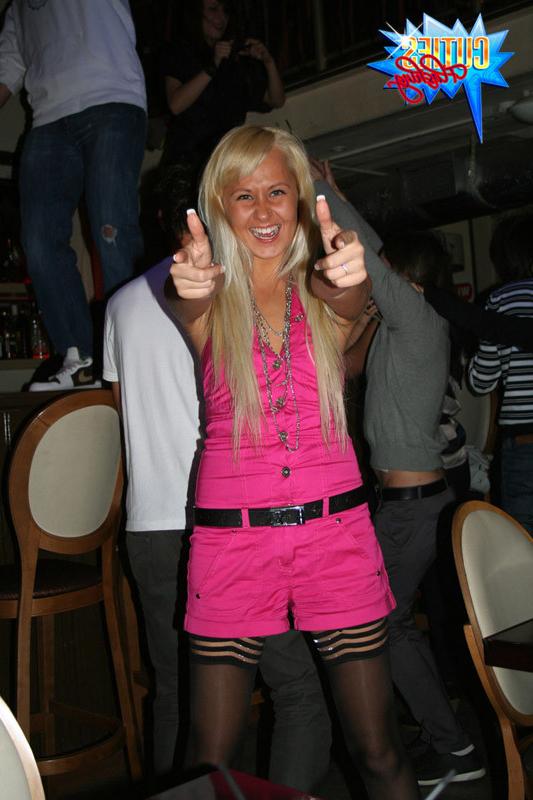 15P Flashing nice ass in tiny shorts in a crowded club