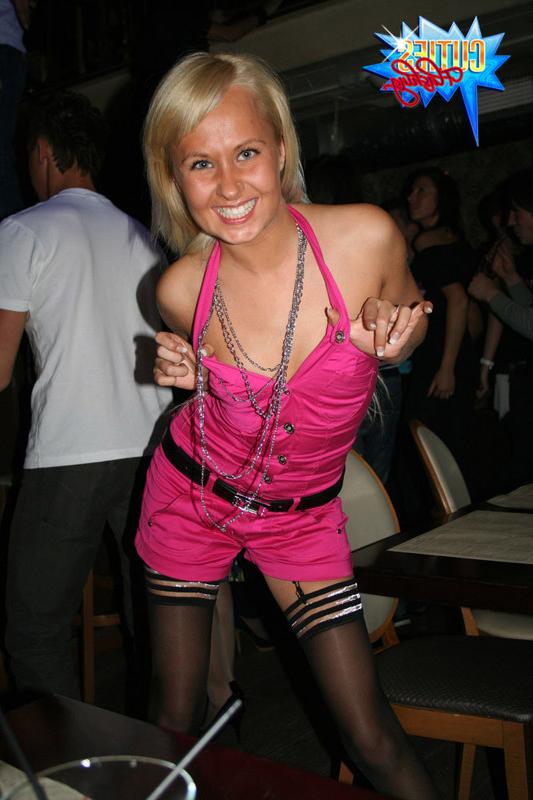 15P Flashing nice ass in tiny shorts in a crowded club